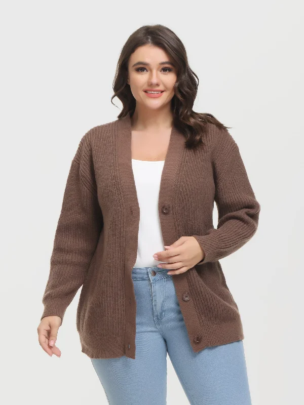 Ribbed cardiganCasual Everyday Cardigan