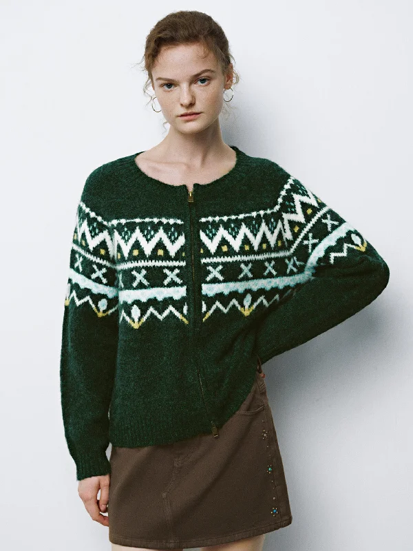 Women’s cardiganFair Isle Knitted Cardigans