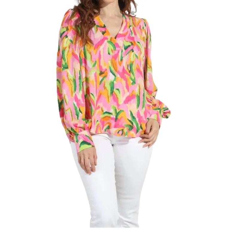 VNeckTopCentaurV-Neck Politan Blouse In Gloria