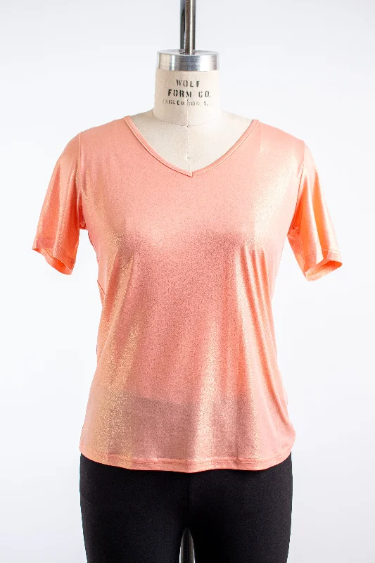 VNeckTopCore"Monique" Coral V-Neck